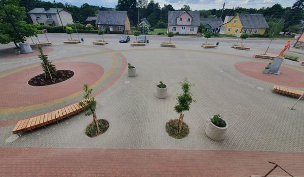 Kapčiamiesčio miestelio aikštė